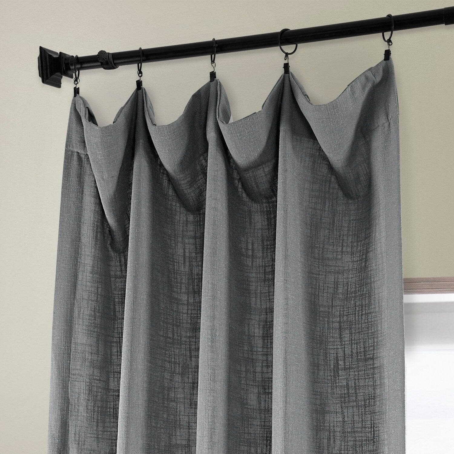 Decorative Fabric Trim Gray Pewter 2 Wide X 123.5 Long Sewing Decor  Curtains