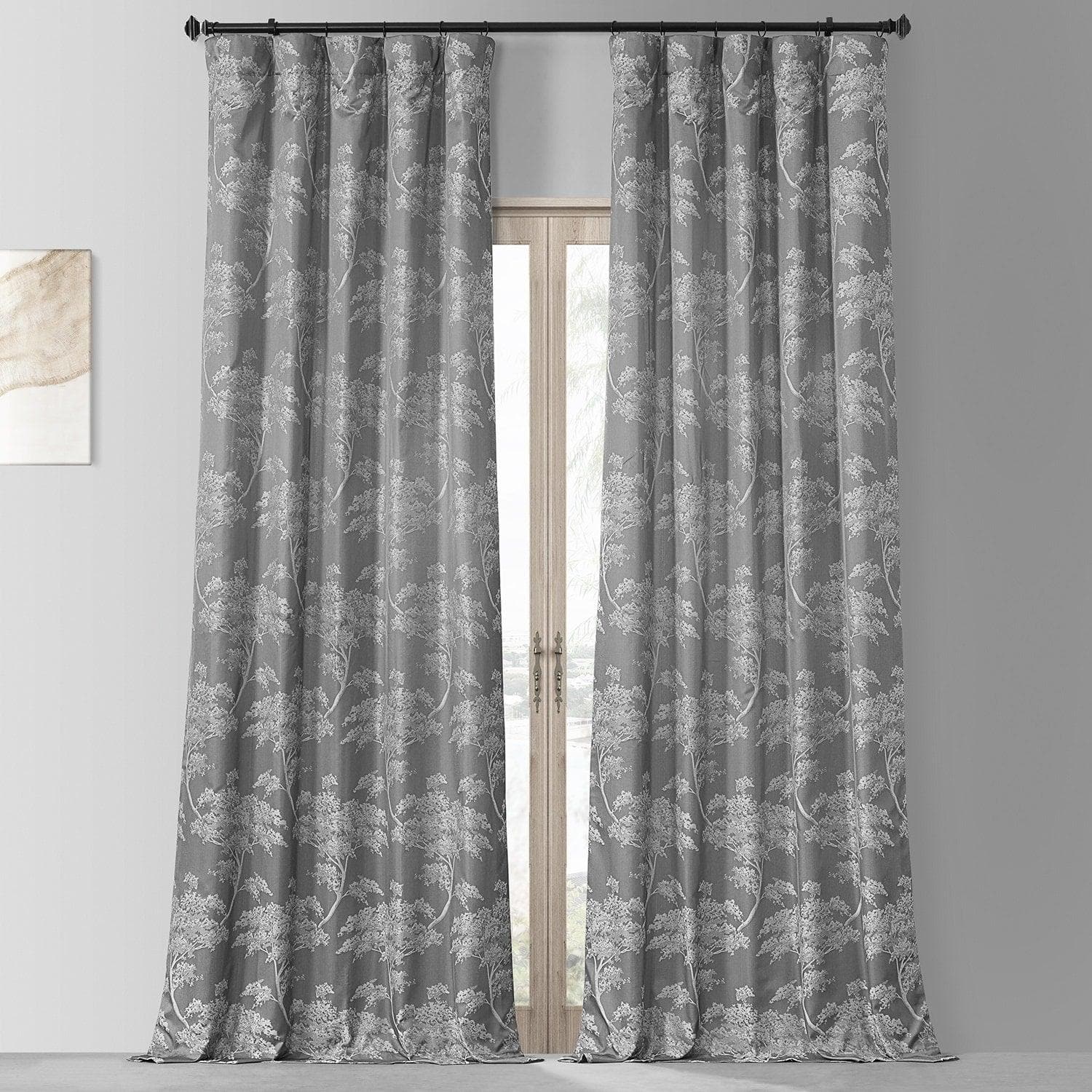 Low Price with Beautiful Design of 100% Polyester Jacquard Curtain offers Fabric