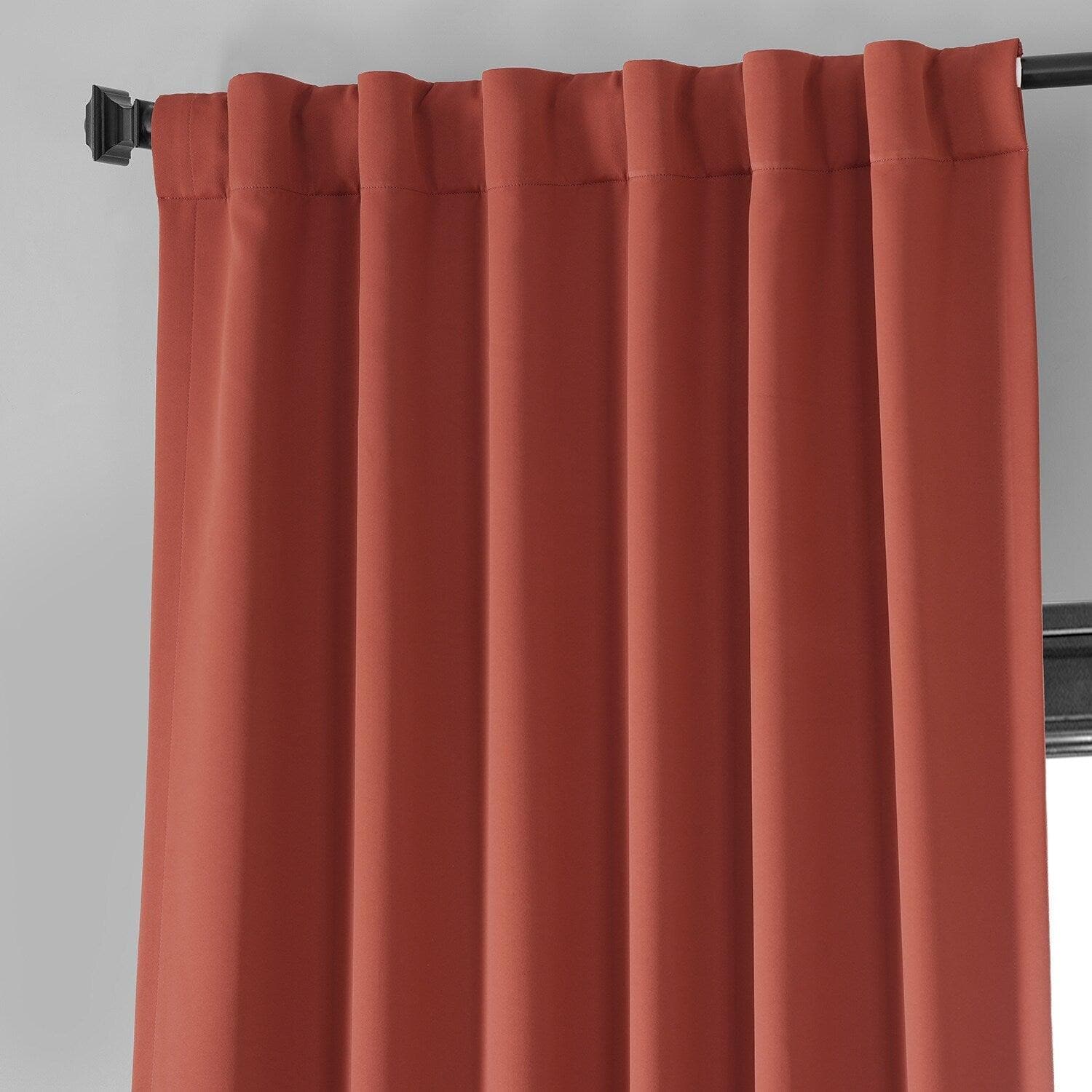 ikea curtains orange