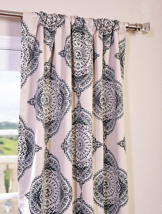 Patterned drapes