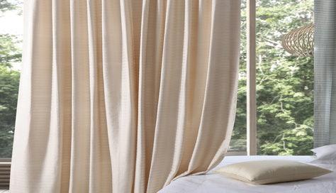 Custom Striped Hand Weaved Cotton Curtains - HalfPriceDrapes.com