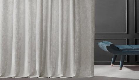 Custom Belga Faux Linen Curtains - HalfPriceDrapes.com