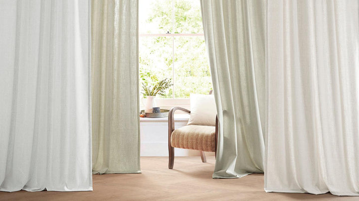 Custom Heavy Faux Linen Curtains - HalfPriceDrapes.com