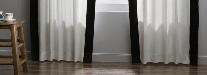 Custom Vertical Printed Cotton Curtains - HalfPriceDrapes.com