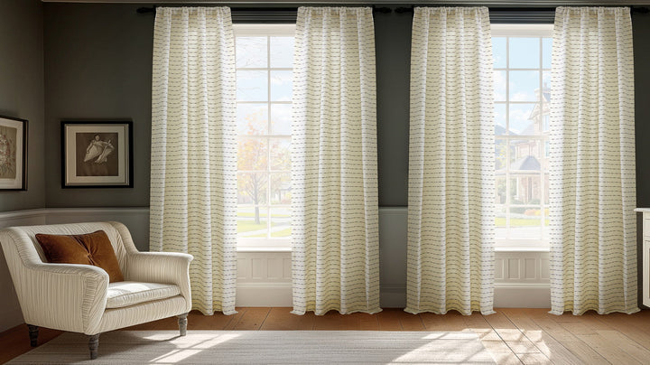 Woven Cotton Curtains