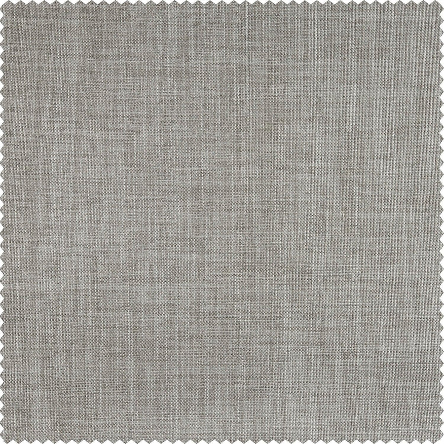 Dark Greige Performance Linen Hotel Blackout Swatch - HalfPriceDrapes.com