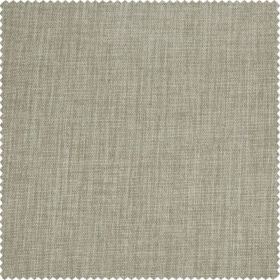 Oatmeal Textured Faux Linen Swatch