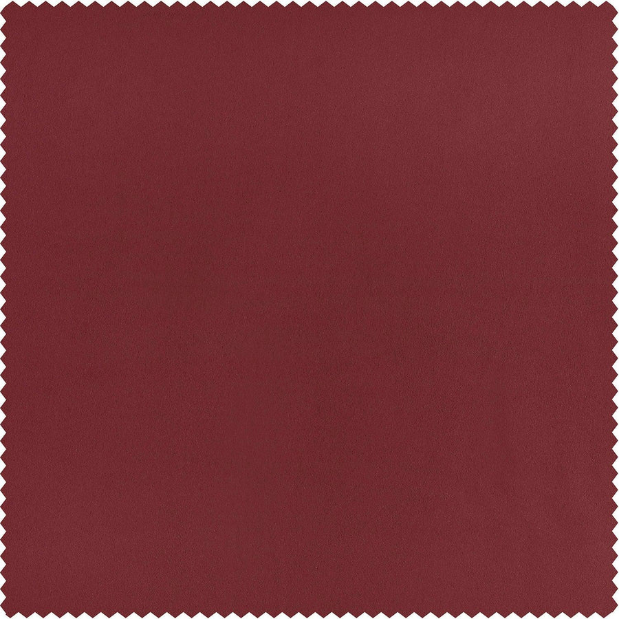 Brick Red Solid Polyester Swatch - HalfPriceDrapes.com