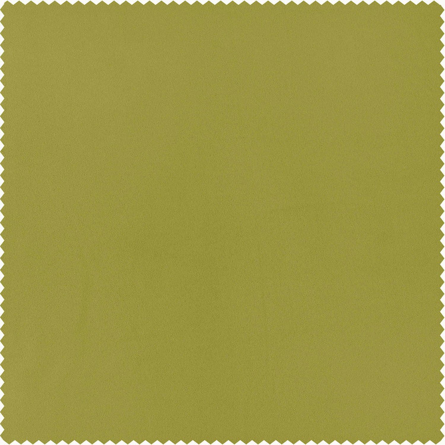 Moss Green Solid Polyester Swatch - HalfPriceDrapes.com