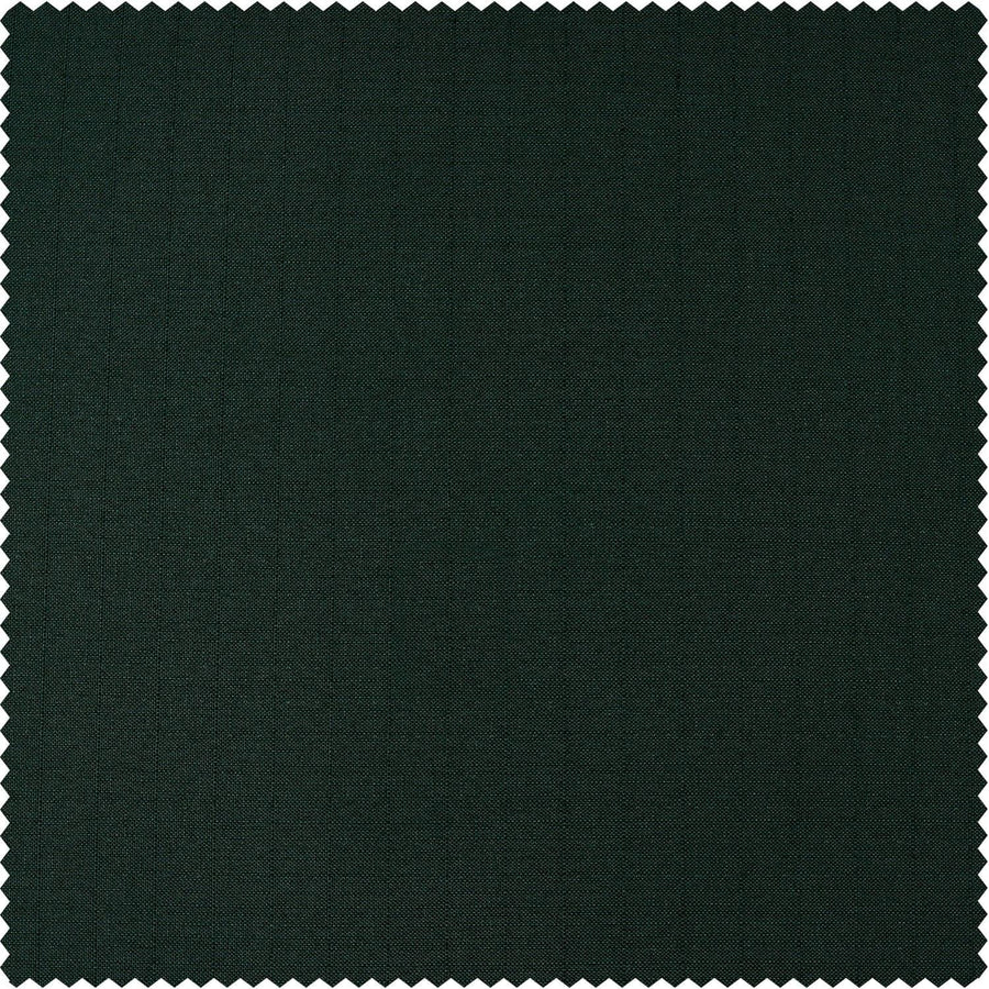 Deep Green Dobby Linen Swatch - HalfPriceDrapes.com