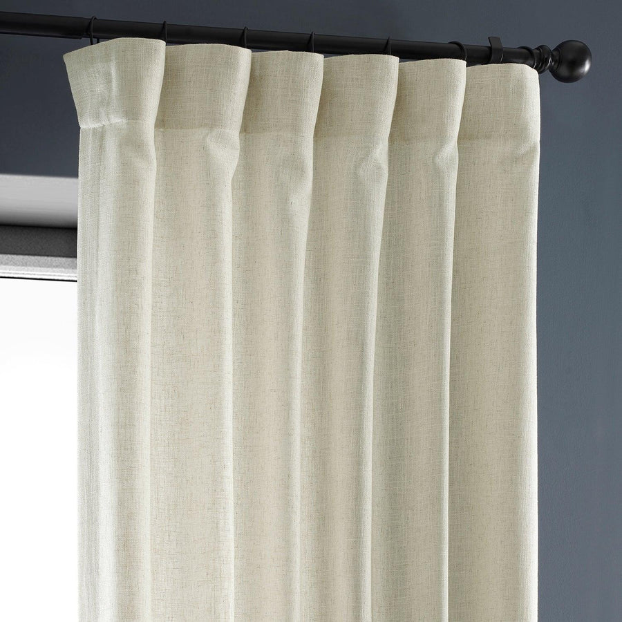 Barley Heavy Faux Linen Curtain