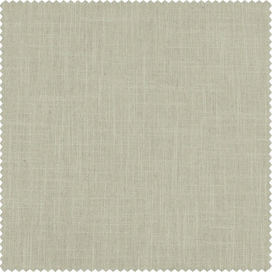 Greige Simply Faux Linen Swatch - HalfPriceDrapes.com