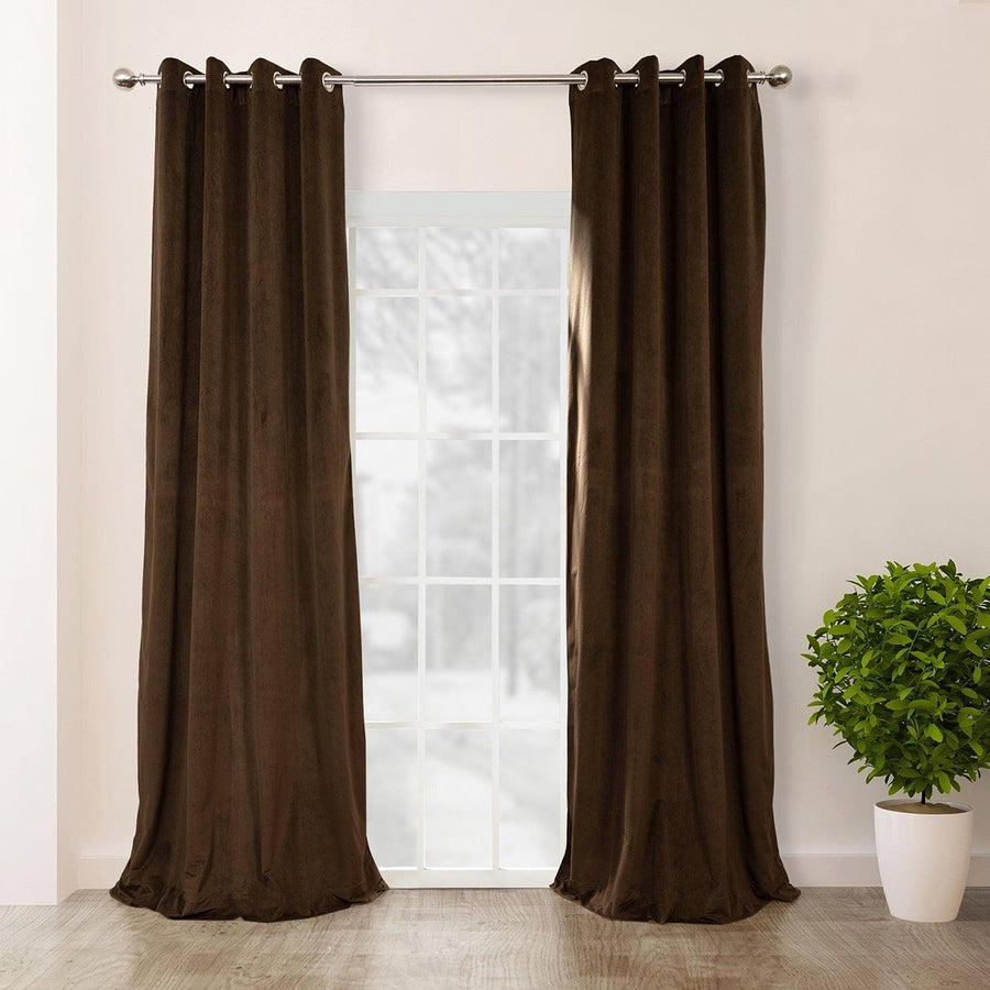 Java Signature Velvet Custom Curtain