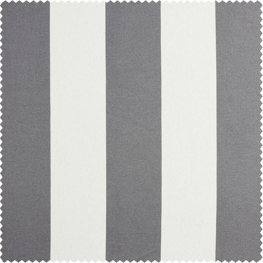 Nautical Grey Striped Villanova Outdoor Swatch