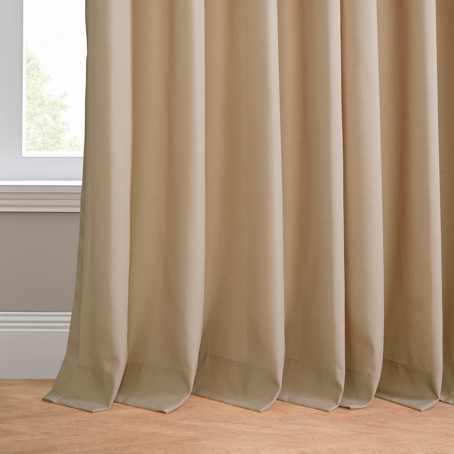 Sand Dune Beige Grommet Villanova Outdoor Curtain