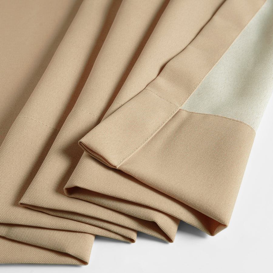 Sand Dune Beige Grommet Villanova Outdoor Curtain