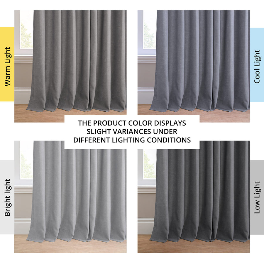 Silver Mist Grommet Villanova Outdoor Curtain