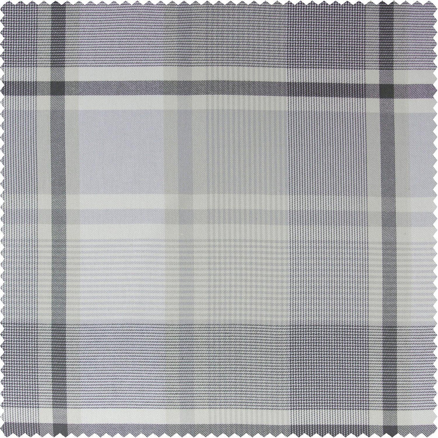 Misty Glen Grey Heritage Weave Cotton Swatch - HalfPriceDrapes.com