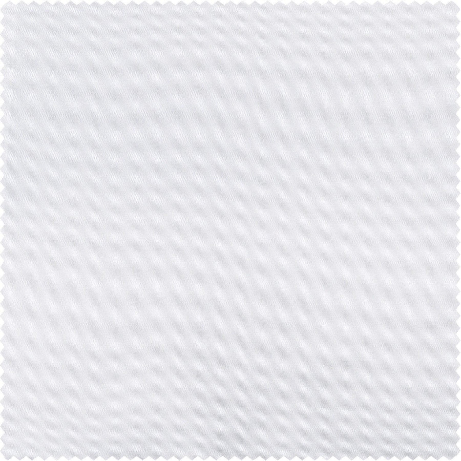 White Solid Faux Silk Taffeta Swatch - HalfPriceDrapes.com