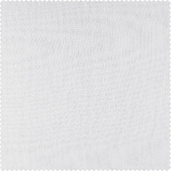 Cirro Off White Linen Sheer Curtain Pair (2 Panels)