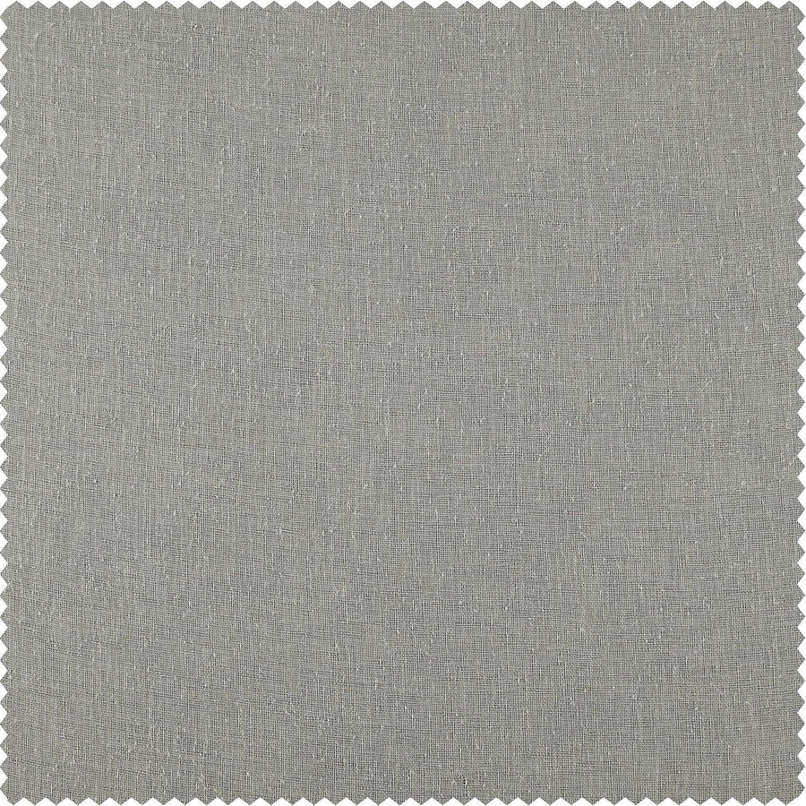 Alto Grey Solid Linen Sheer Swatch - HalfPriceDrapes.com