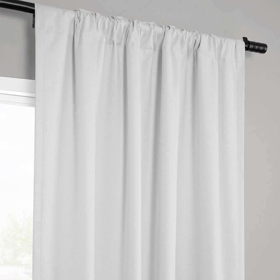 Off-White Vienna Basic Linen Blackout Curtain Pair (2 Panels)