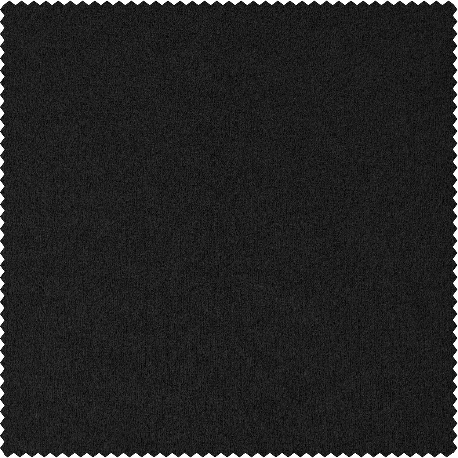Black Signature Extra Wide Velvet Blackout Curtain