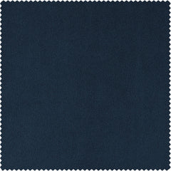 Midnight Blue Signature Extra Wide Velvet Blackout Curtain