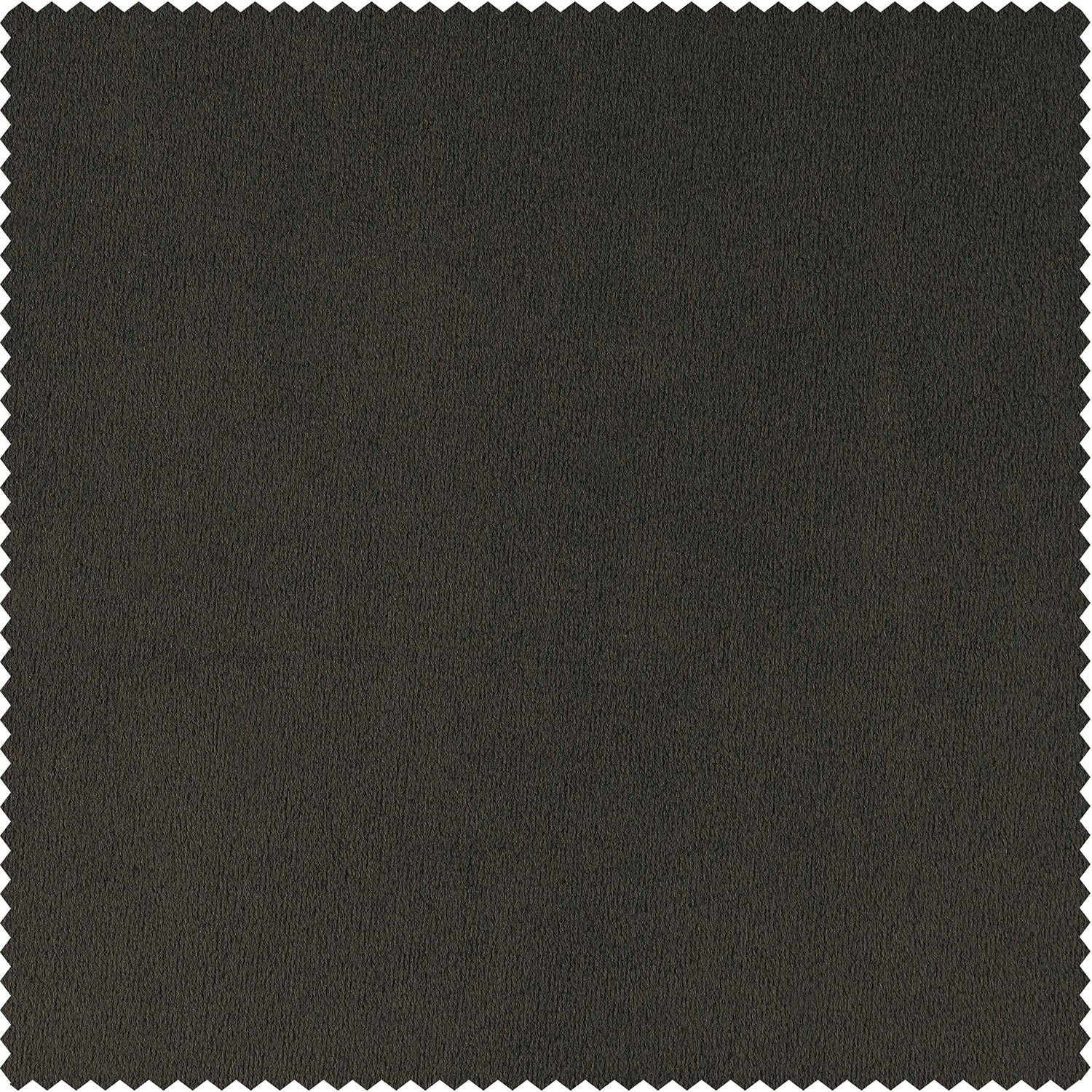 Gunmetal Grey Signature Extra Wide Velvet Blackout Curtain