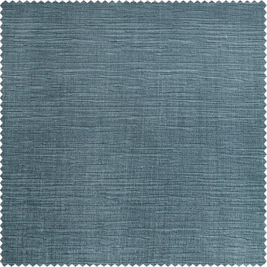 Deep Slate Blue Ravello Burnout Velvet Swatch