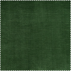 Green Ravello Burnout Velvet Room Darkening Curtain