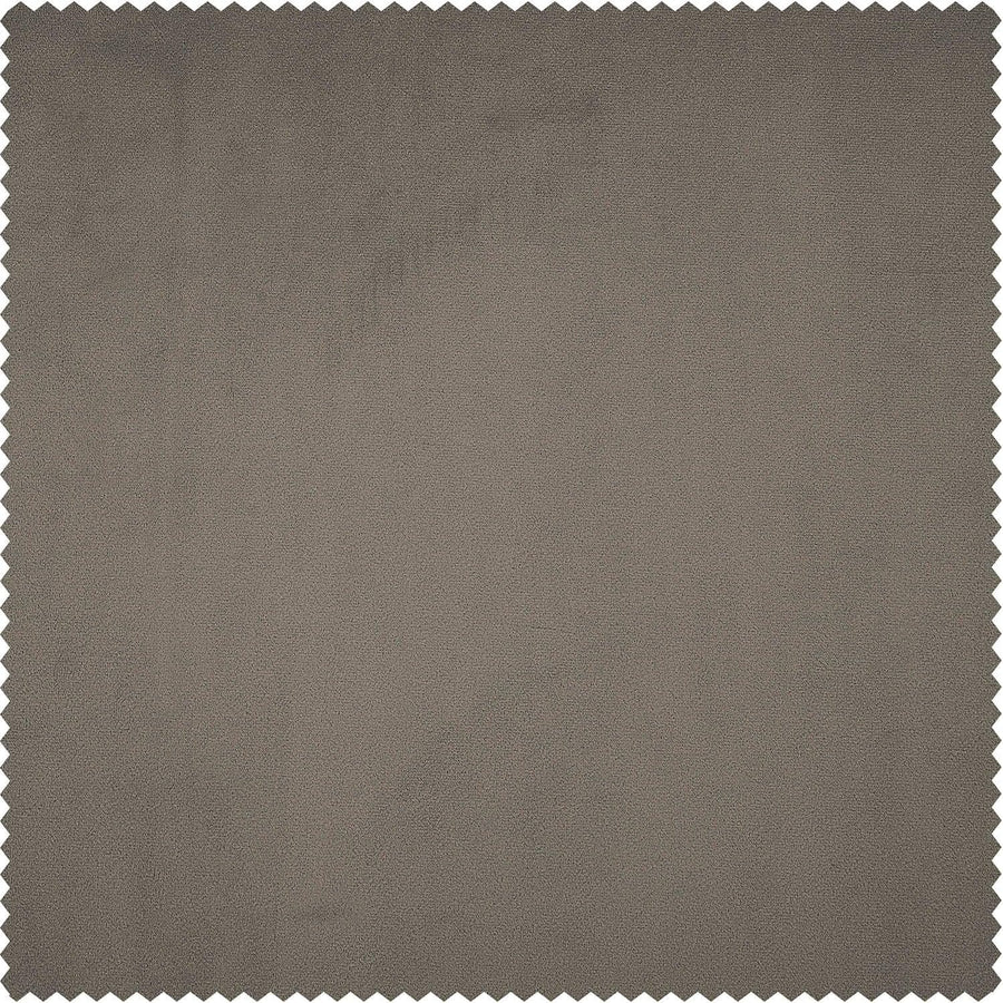 Gallery Taupe Heritage Plush Velvet Swatch - HalfPriceDrapes.com