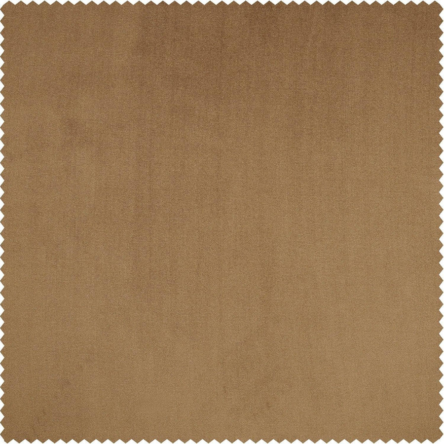 Spiced Rum Heritage Plush Velvet Swatch - HalfPriceDrapes.com