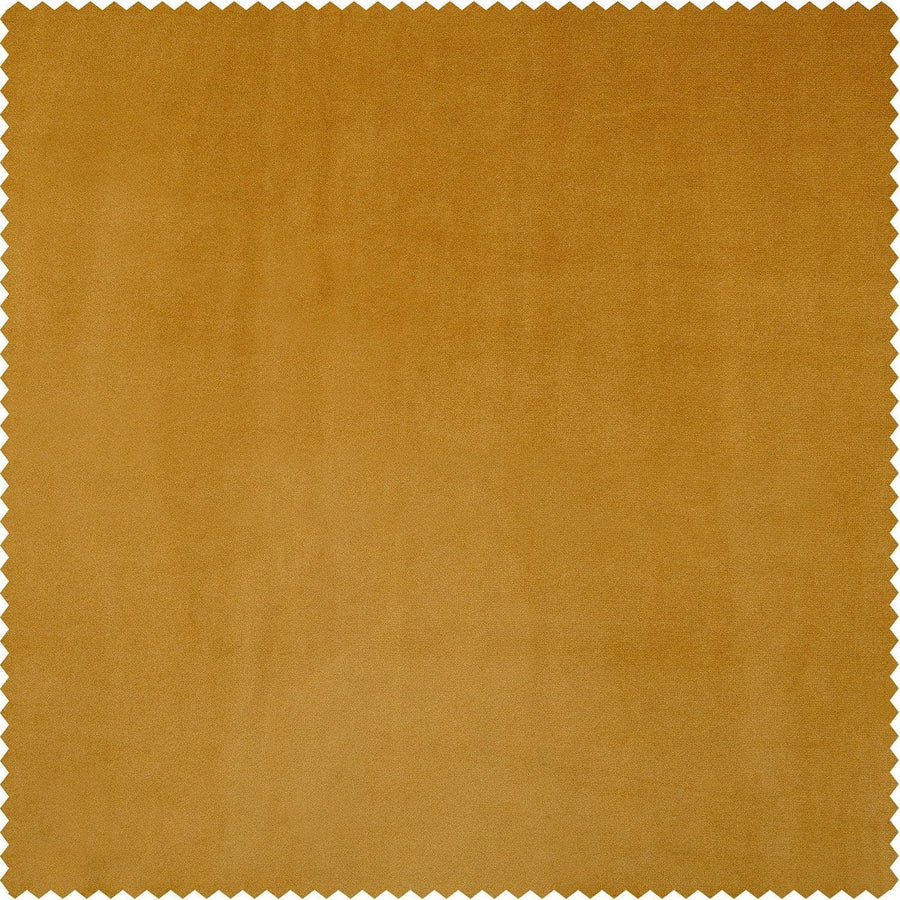 Aztec Gold Heritage Plush Velvet Swatch - HalfPriceDrapes.com