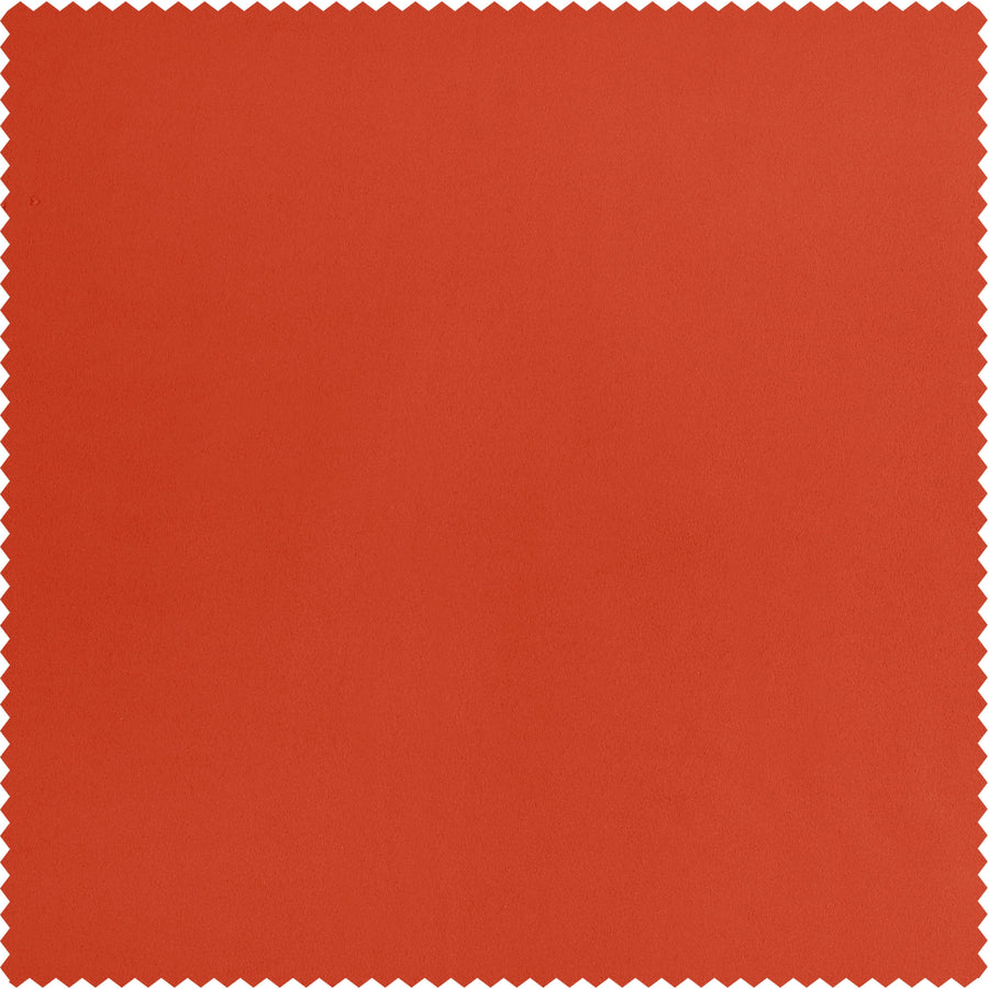 Red Rock Rust Solid Polyester Swatch - HalfPriceDrapes.com