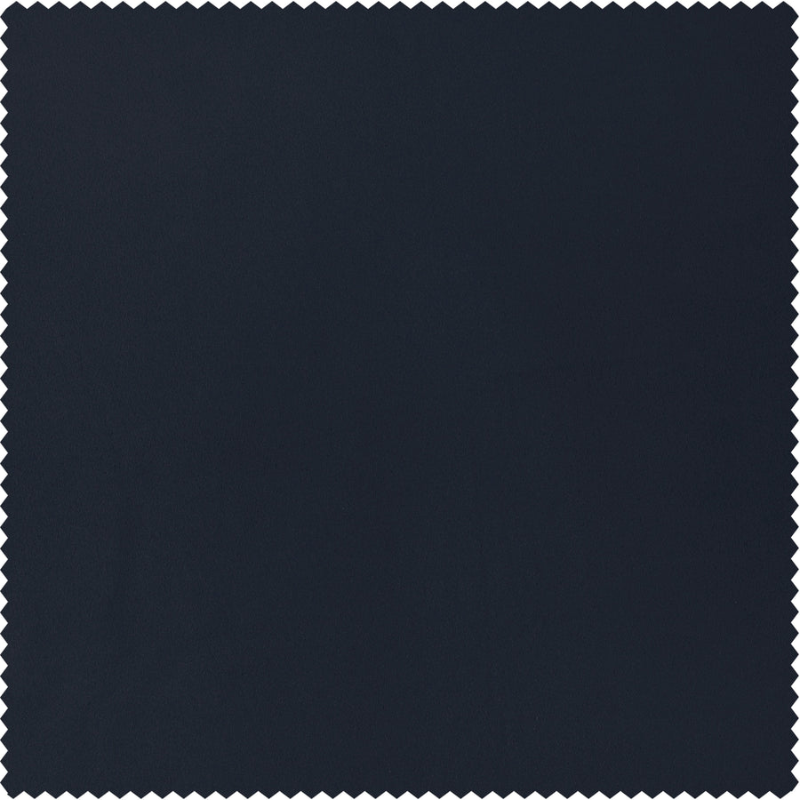 Navy Blue Solid Polyester Swatch - HalfPriceDrapes.com