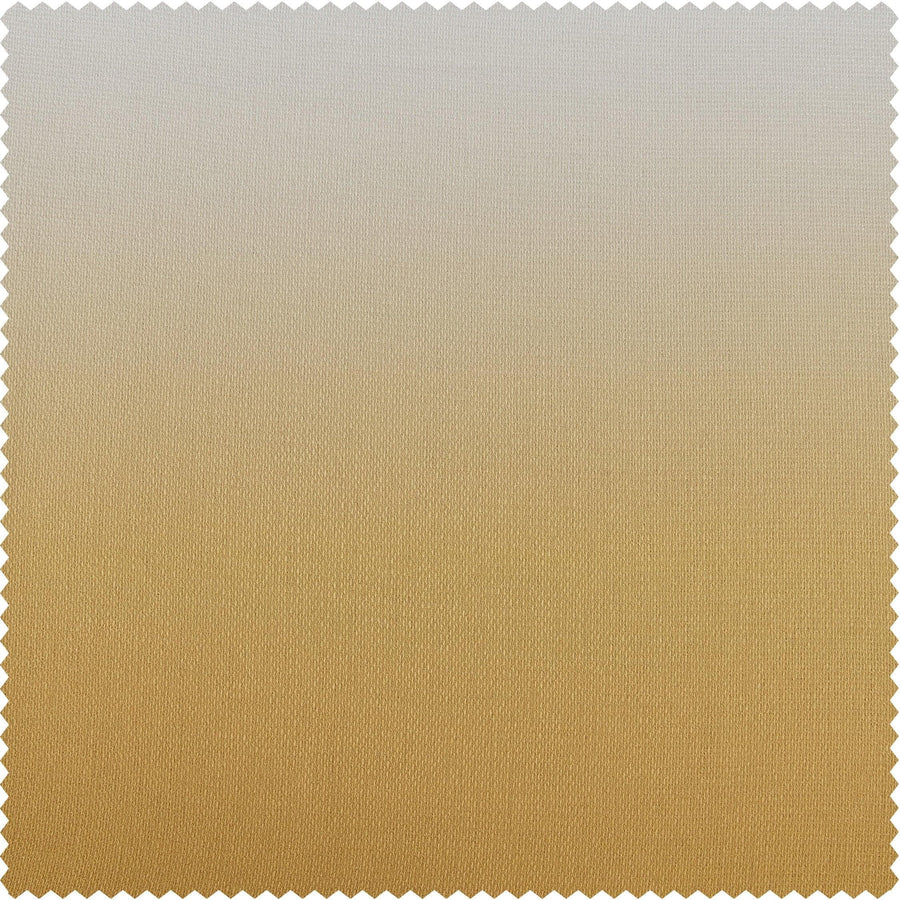 Gold Ombre Faux Linen Swatch - HalfPriceDrapes.com