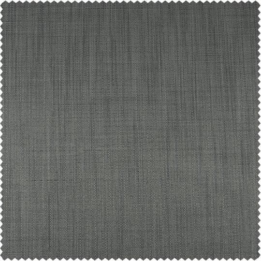 Pebble Grey Textured Italian Faux Linen Swatch - HalfPriceDrapes.com