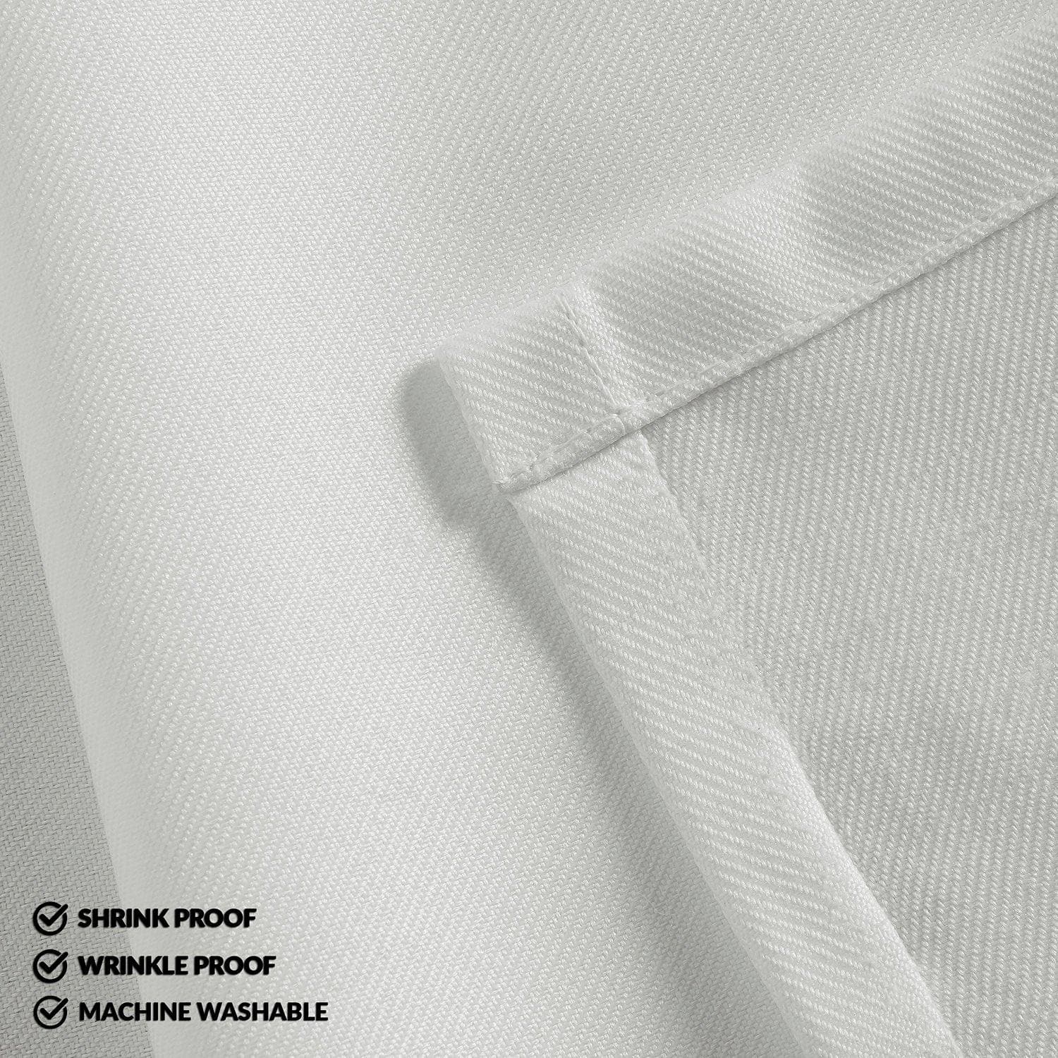 White Cotton Twill Fabric