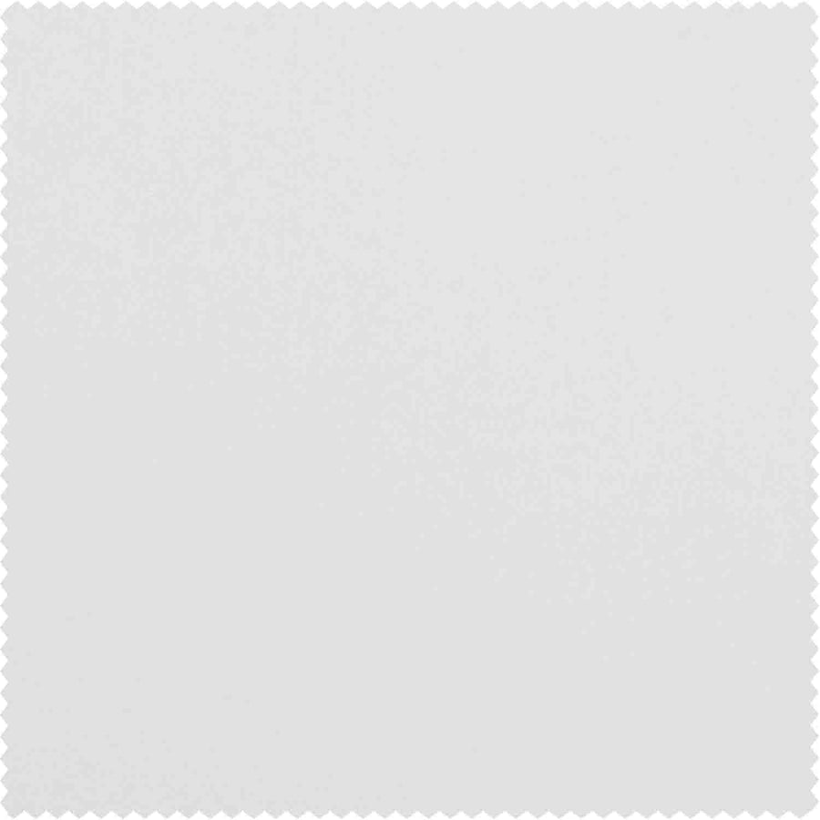 Whisper White Solid Cotton Swatch - HalfPriceDrapes.com