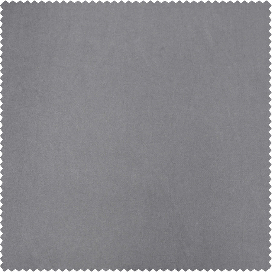 Social Silver Faux Silk Taffeta Swatch - HalfPriceDrapes.com