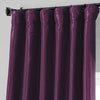 Royal Port Solid Faux Silk Taffeta Curtain