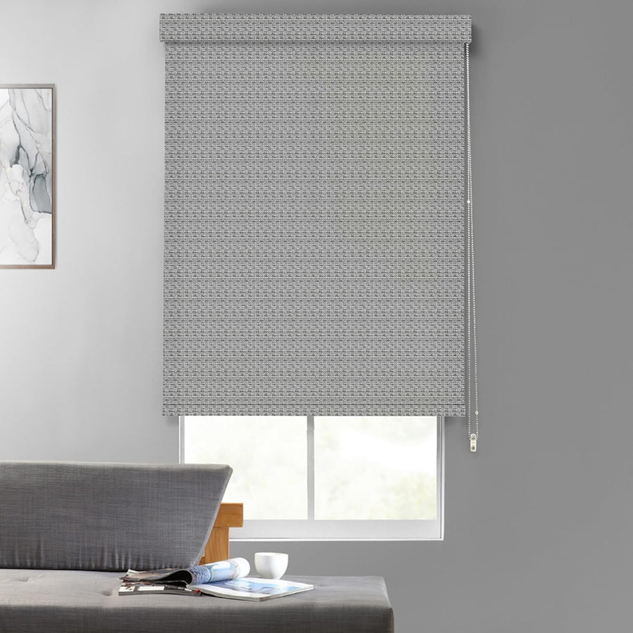 BasketWeave Textured Blackout Roller Shades