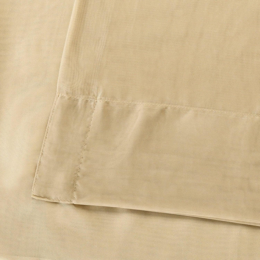 Soft Tan Extra Wide Voile Sheer Curtain - HalfPriceDrapes.com