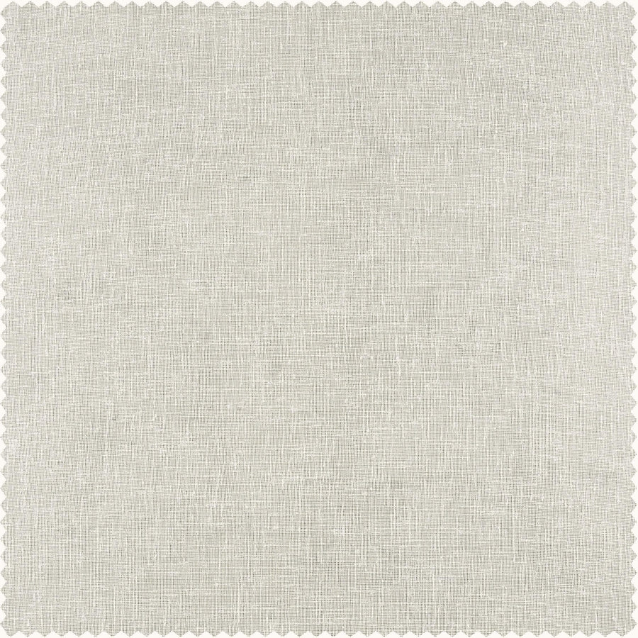 Gardenia Textured Faux Linen Swatch - HalfPriceDrapes.com