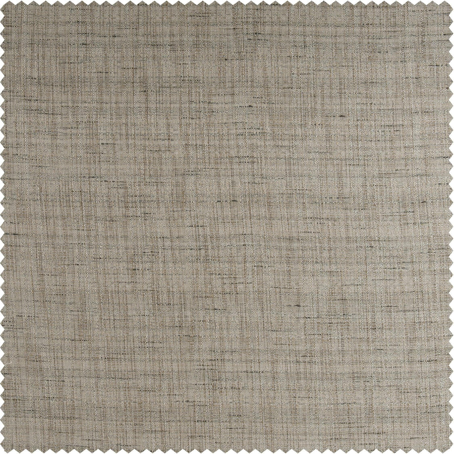 Sea Salt Grey Textured Faux Raw Silk Swatch - HalfPriceDrapes.com