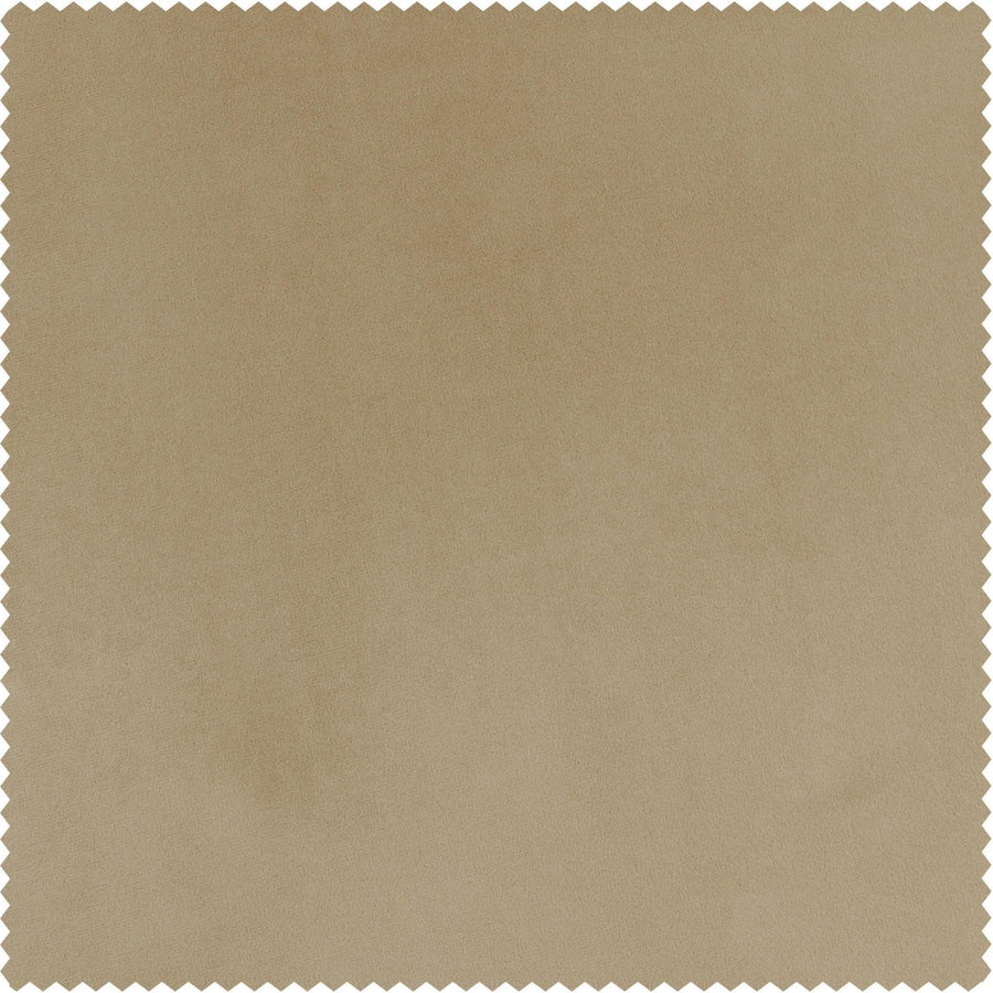 Harbor Beige Urban Lush Velvet Swatch - HalfPriceDrapes.com