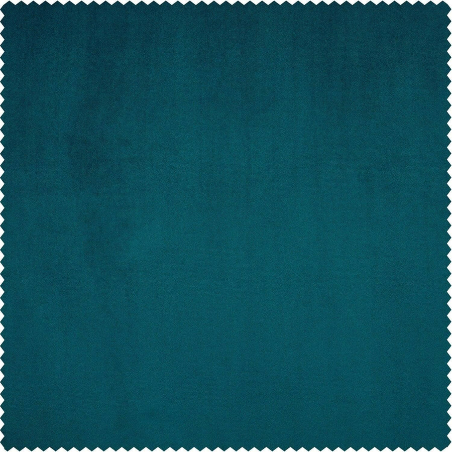 Sea Garden Teal Signature Plush Velvet Swatch