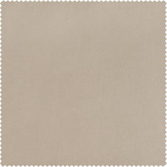 Mission Beige Royal Lux Velvet Room Darkening Curtain